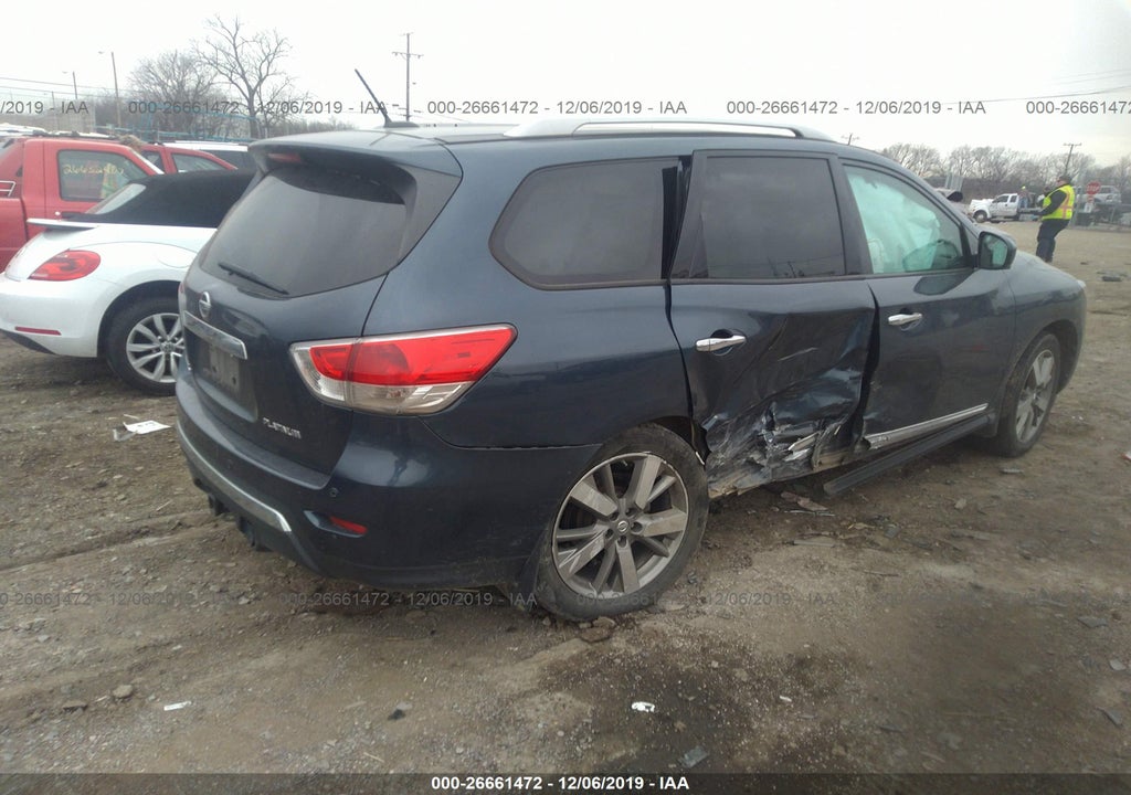 2014 Nissan Pathfinder S/sv/sl/platinum vin: 5N1AR2MN4EC646266