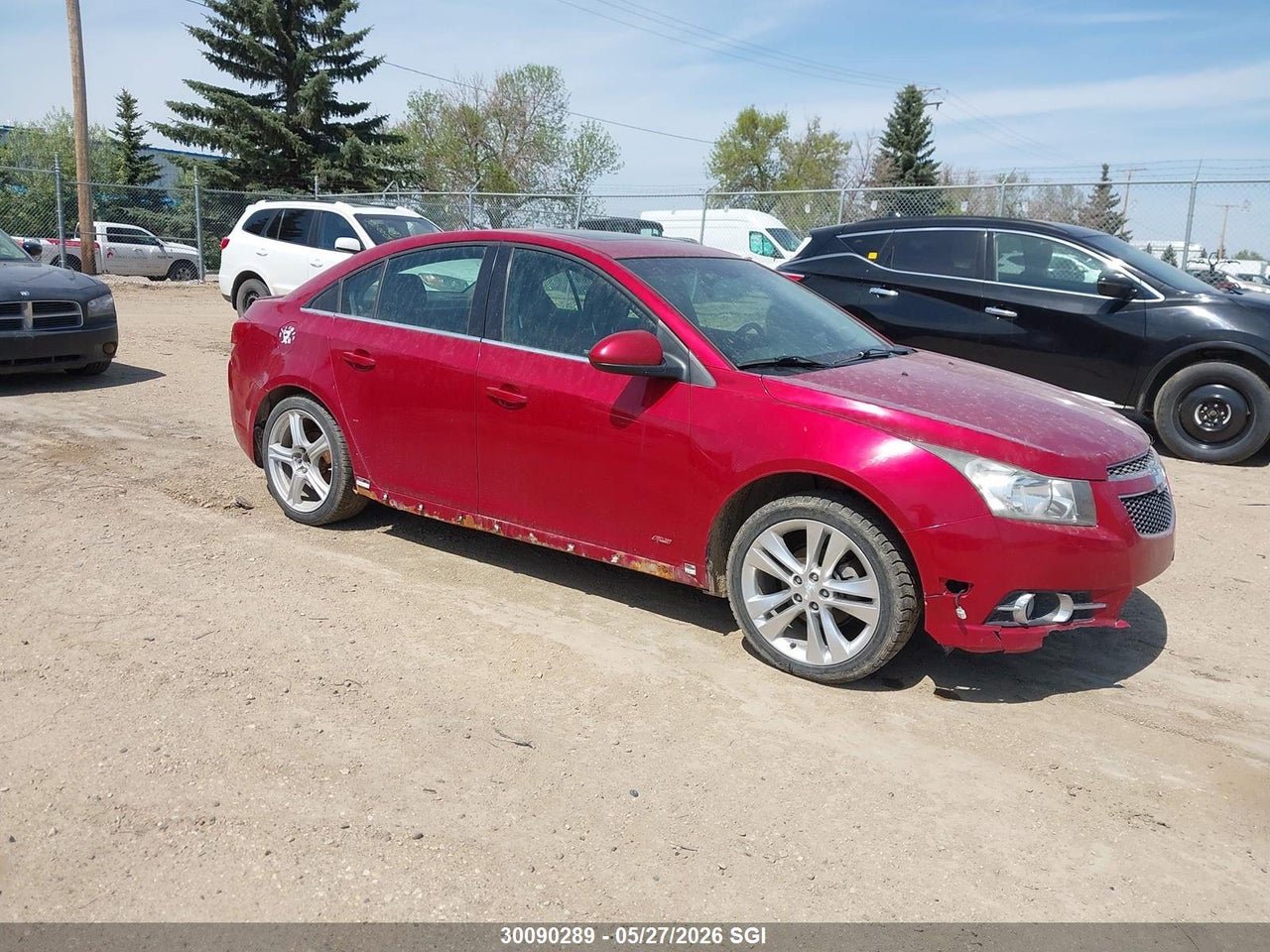 1G1PM5SCXC7322589 · 2012 CHEVROLET CRUZE LT