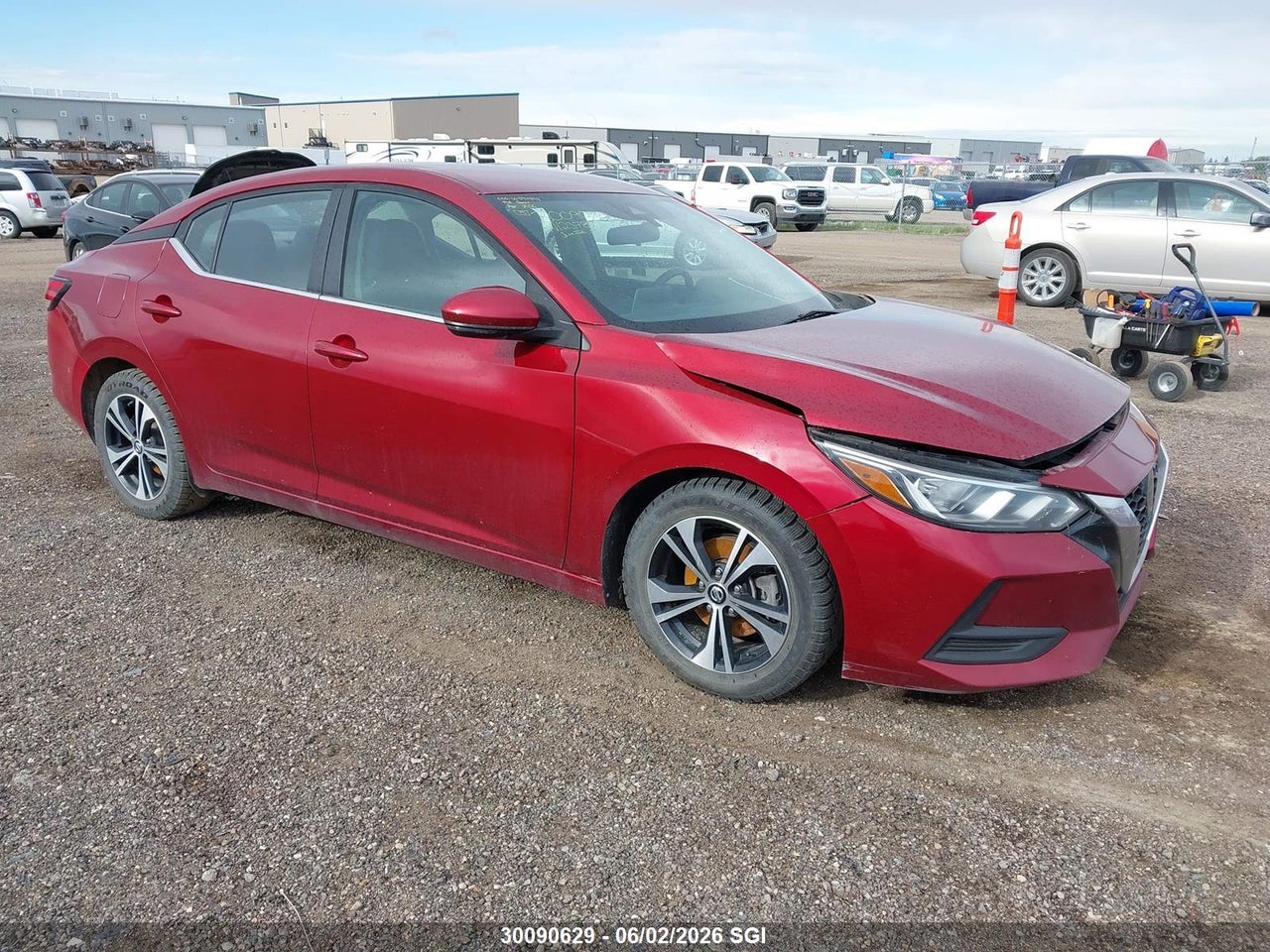 3N1AB8CV3LY237857 · 2020 NISSAN SENTRA SV