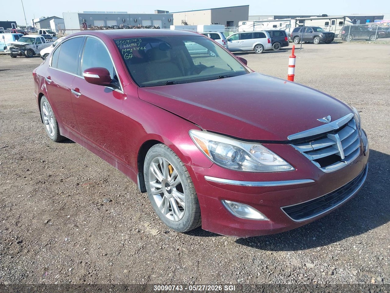 KMHGC4DDXDU220721 · 2013 HYUNDAI GENESIS 3.8L