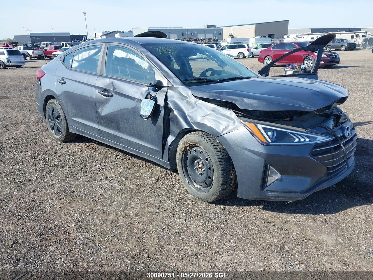 KMHD84LF1KU810780 · 2019 HYUNDAI ELANTRA SEL/VALUE/LIMITED