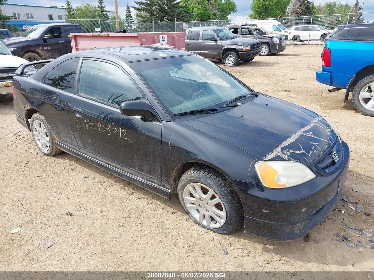 1HGEM21982L808392 · 2002 HONDA CIVIC EX