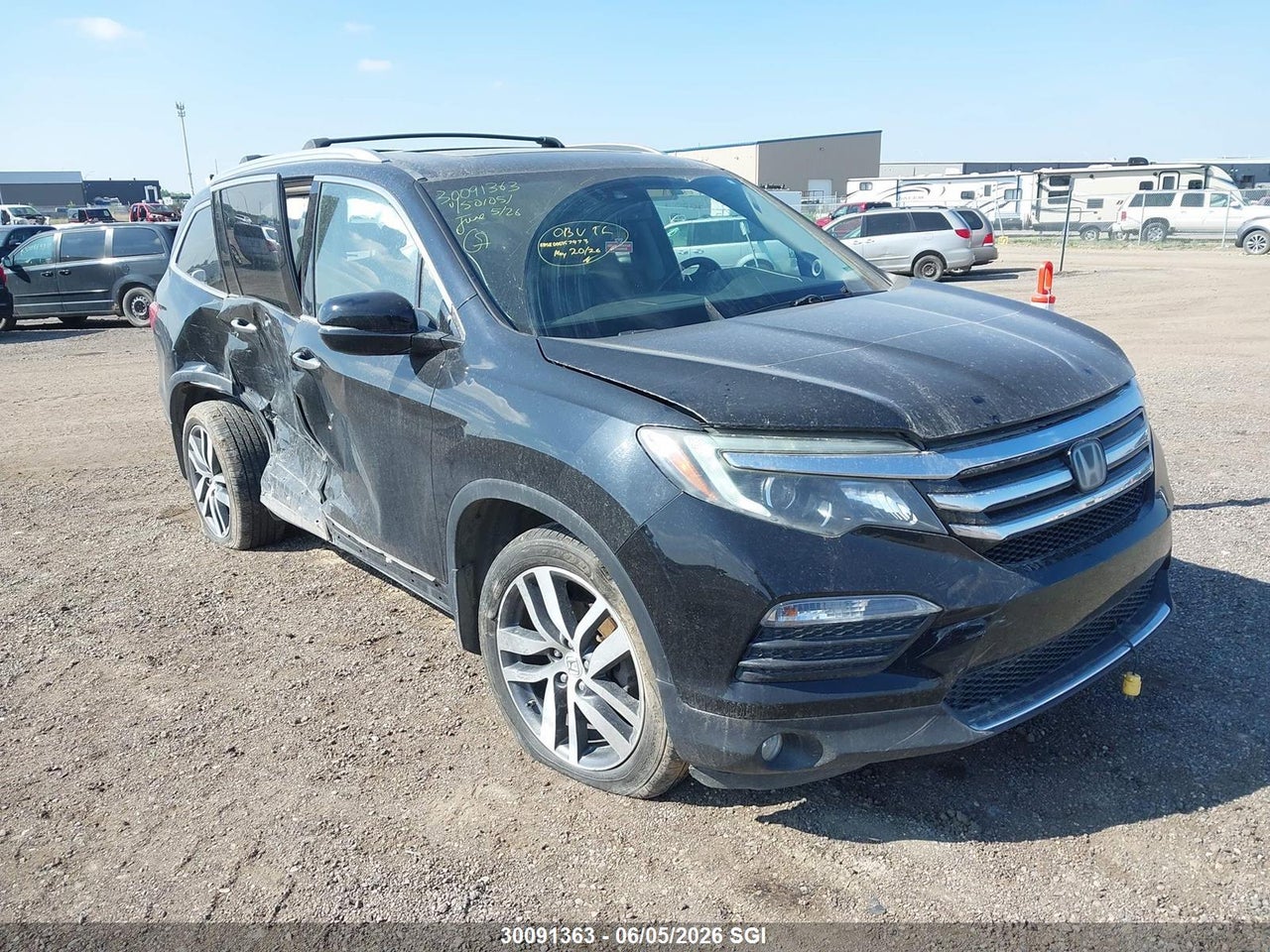 5FNYF6H97GB501051 · 2016 HONDA PILOT TOURING
