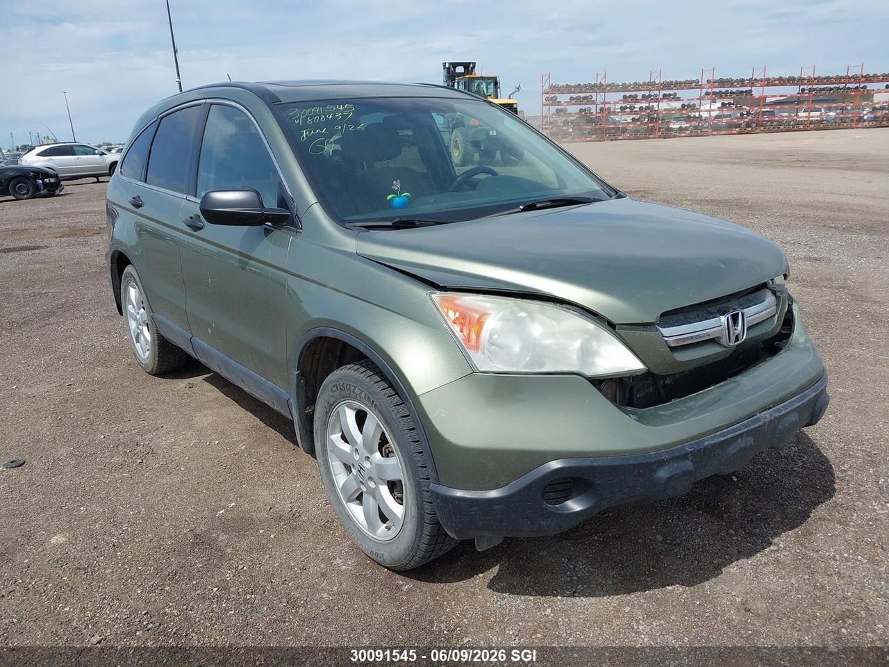 5J6RE48589L800437 · 2009 HONDA CR-V EX