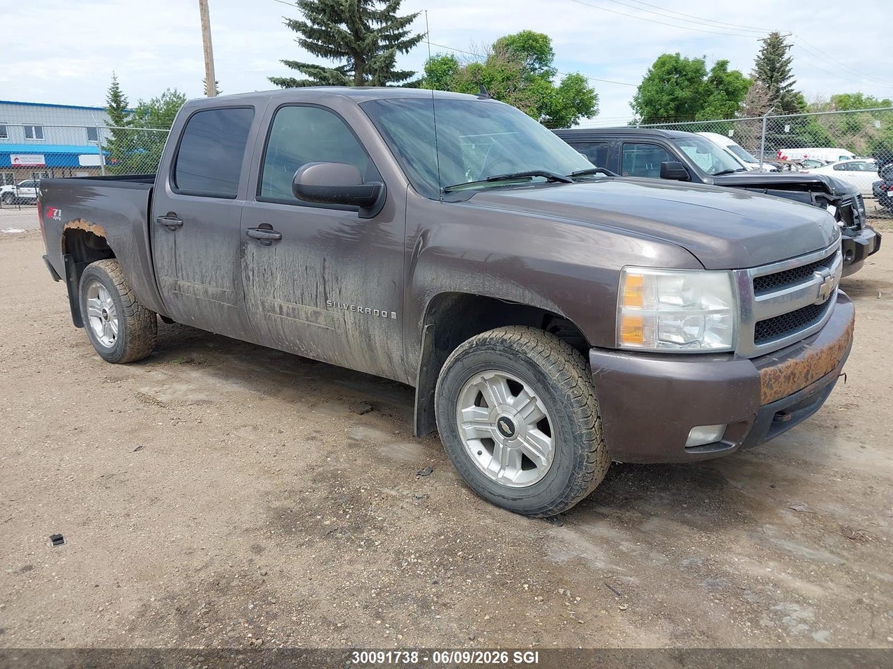 2GCEK13M371718984 · 2007 CHEVROLET SILVERADO K1500 CREW CAB