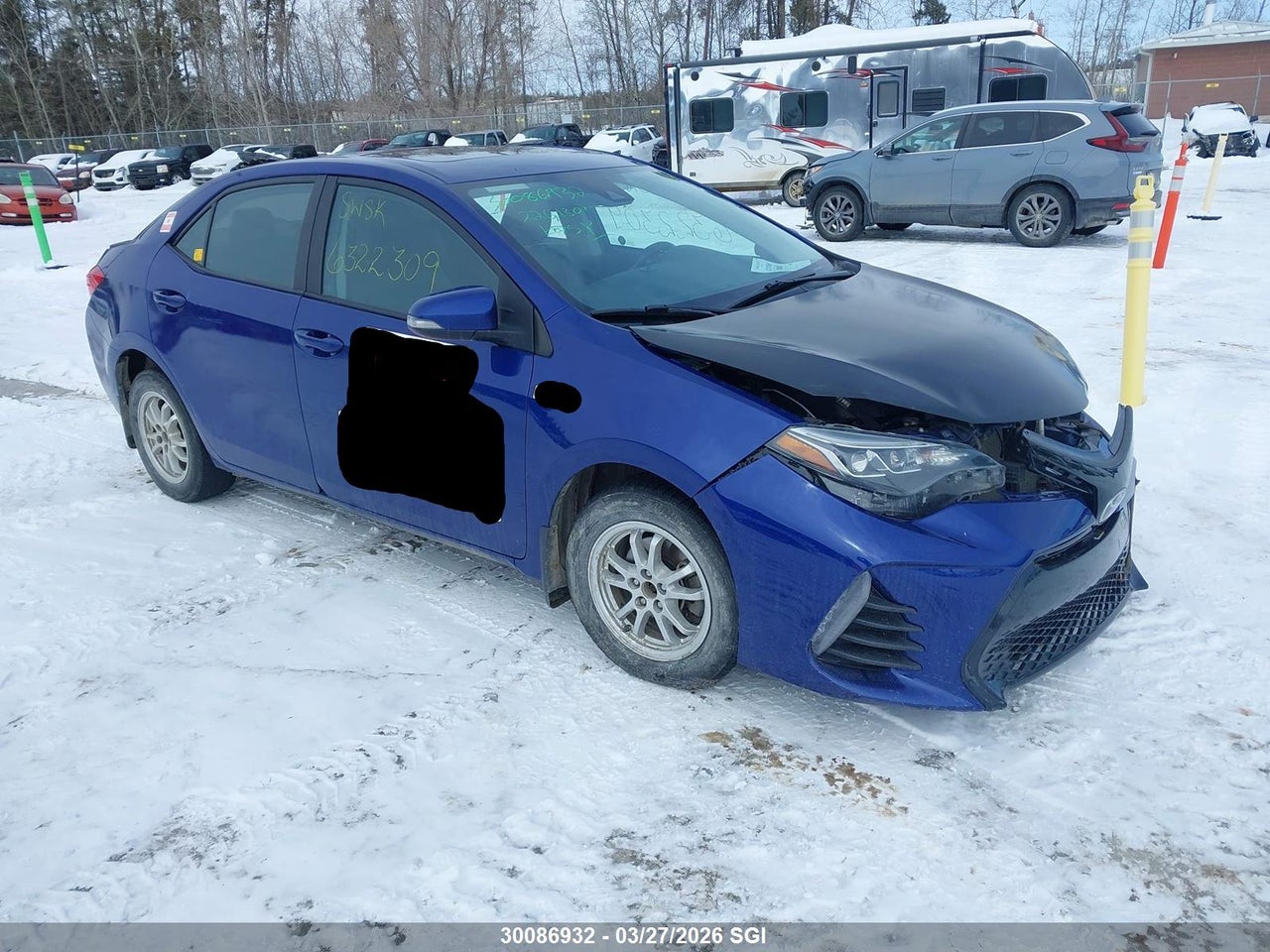 2T1BURHE7JC018536 · 2018 TOYOTA COROLLA LE