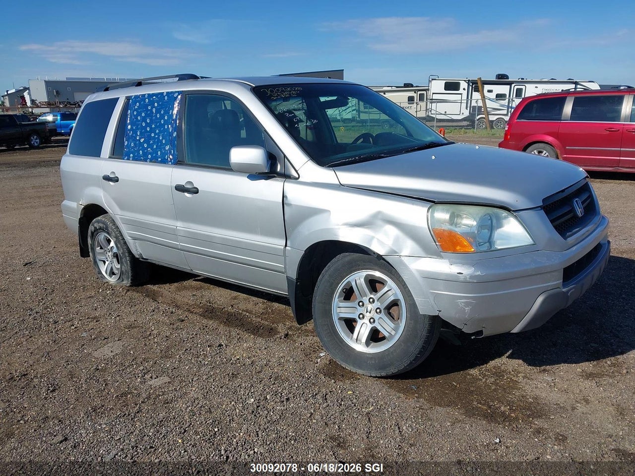 2HKYF18785H528484 · 2005 HONDA PILOT EXL