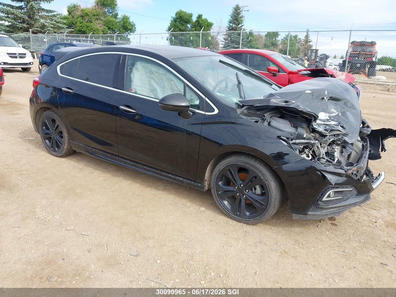 3G1BF6SM6HS576103 · 2017 CHEVROLET CRUZE PREMIER
