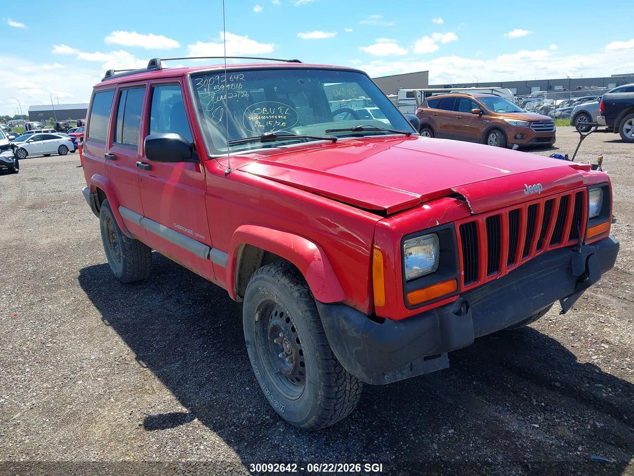 1J4FF48S41L599016 · 2001 JEEP CHEROKEE SPORT