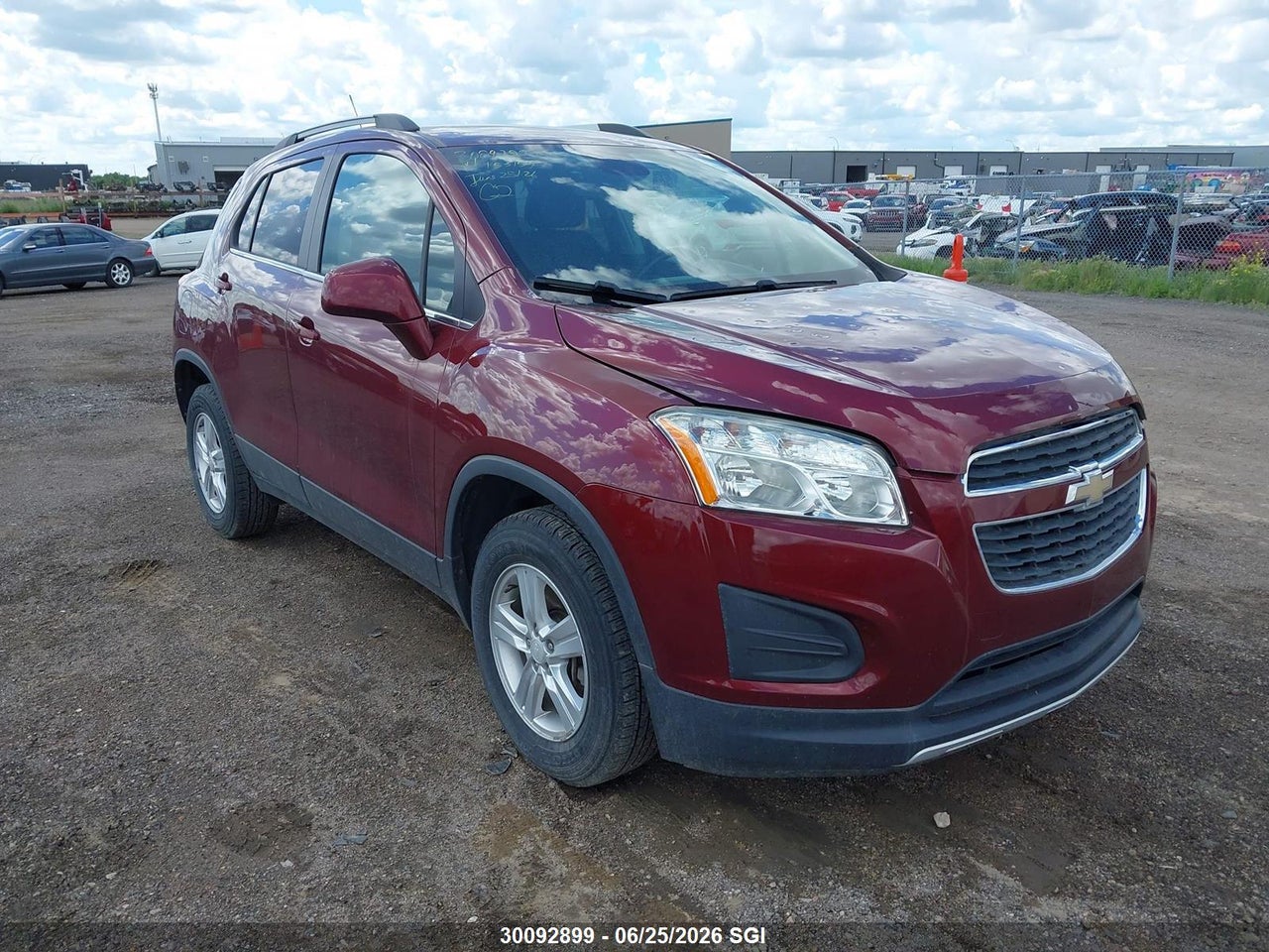 3GNCJRSBXFL153159 · 2015 CHEVROLET TRAX 1LT