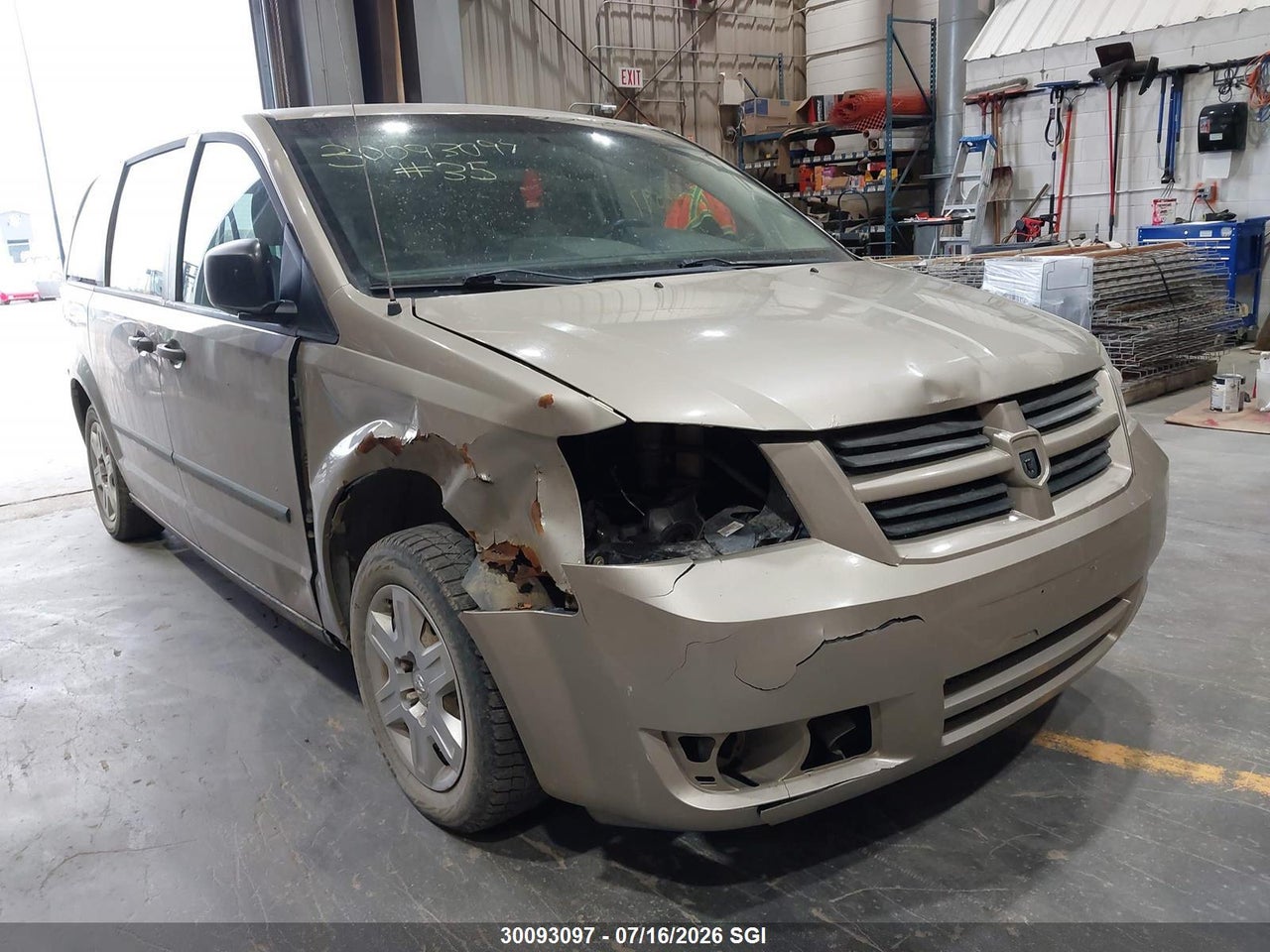 2D8HN44E39R681762 · 2009 DODGE GRAND CARAVAN SE