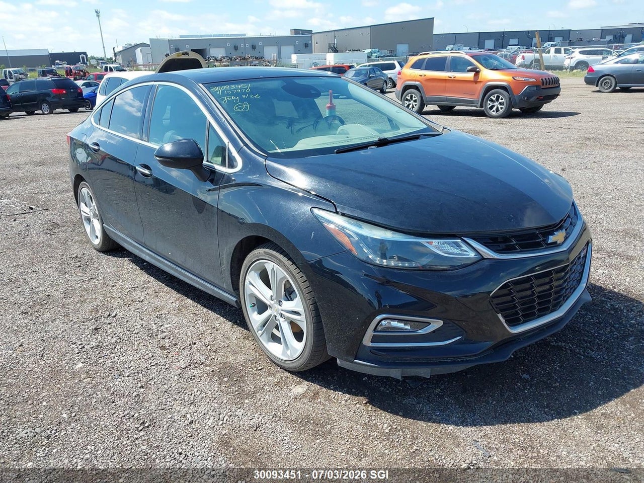 1G1BF5SM9J7157970 · 2018 CHEVROLET CRUZE PREMIER