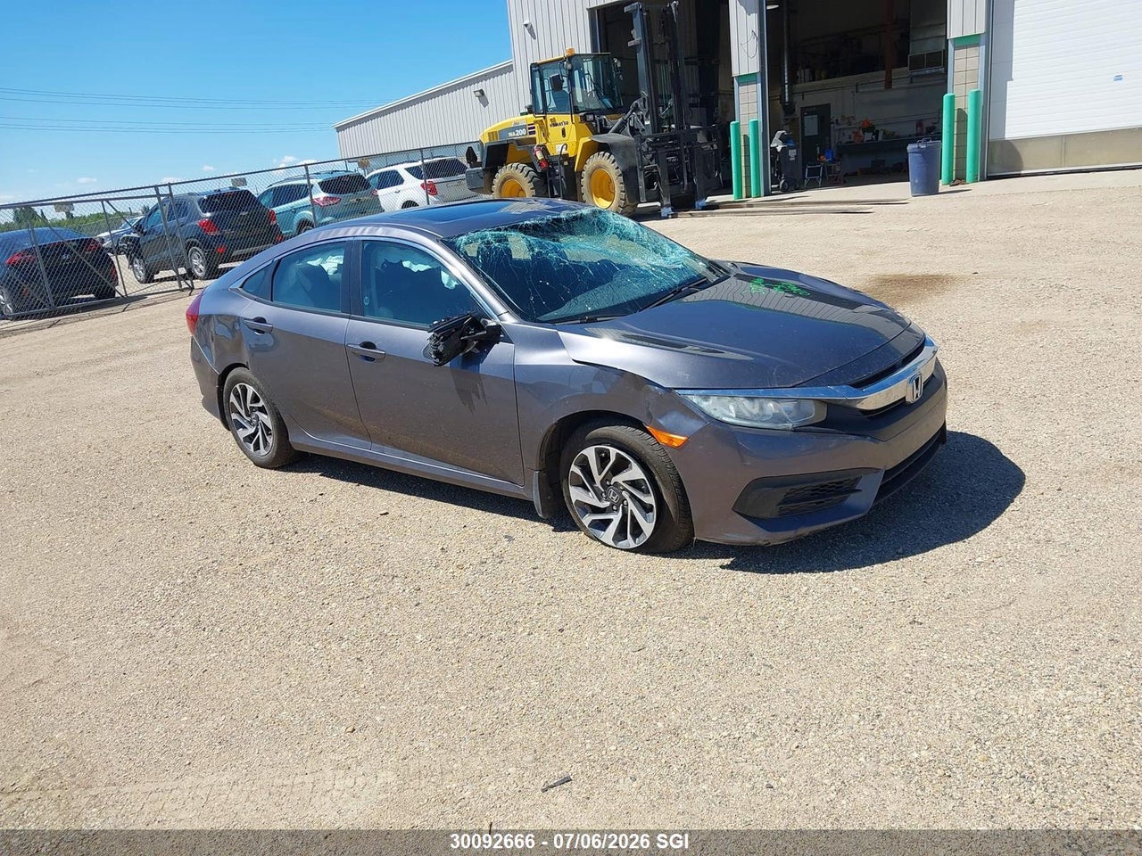 2HGFC2F70GH000945 · 2016 HONDA CIVIC EX