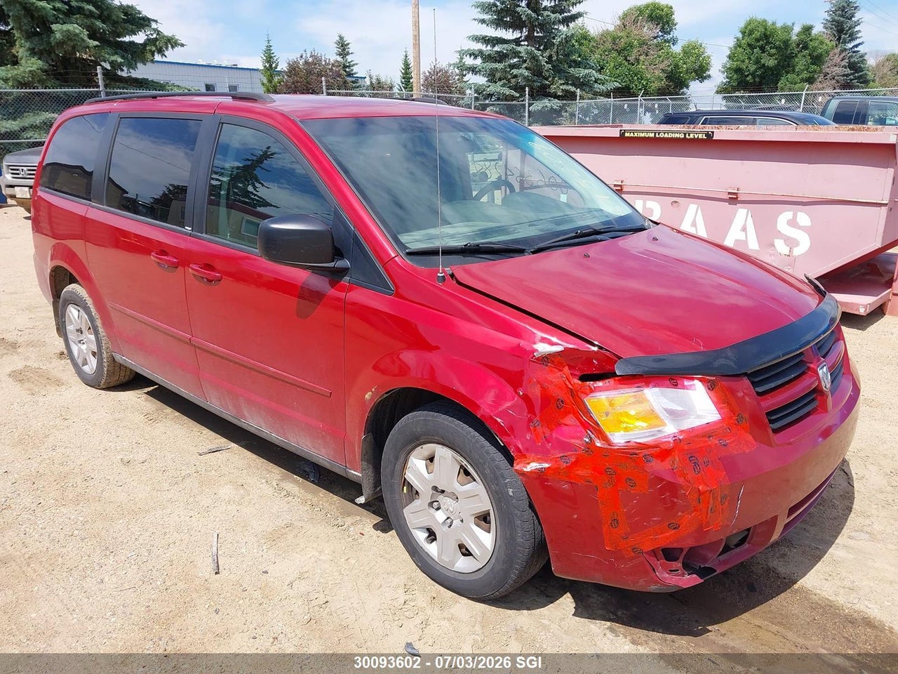 2D8HN44E19R545209 · 2009 DODGE GRAND CARAVAN SE