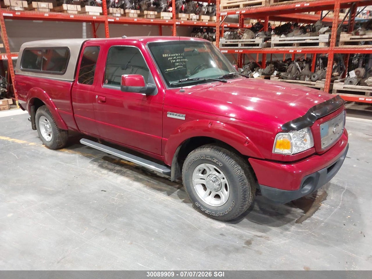 1FTYR44E09PA65490 · 2009 FORD RANGER SUPER CAB