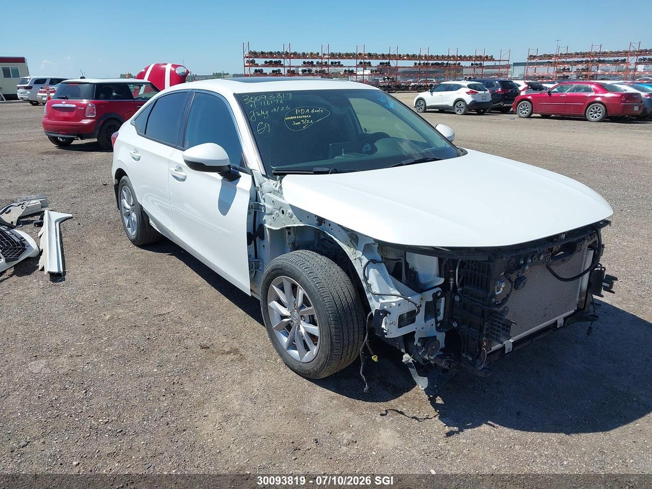 2HGFE2F35NH116176 · 2022 HONDA CIVIC EX
