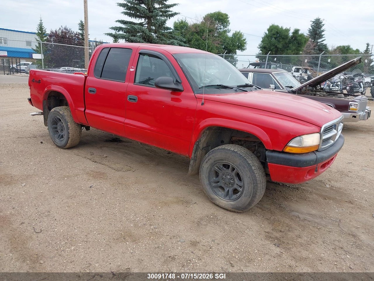 1D7HG38N94S745698 · 2004 DODGE DAKOTA QUAD SPORT