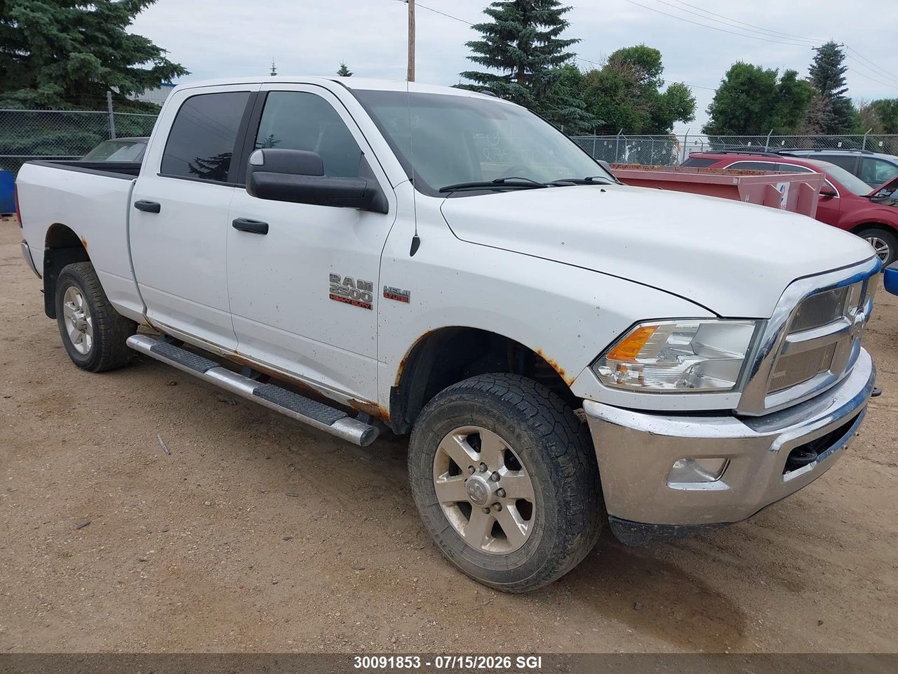 3C6TR5DT8EG319256 · 2014 RAM 2500 SLT