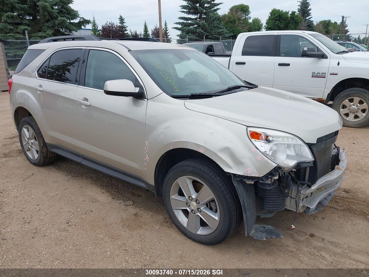 2GNFLGE32F6179629 · 2015 CHEVROLET EQUINOX 2LT
