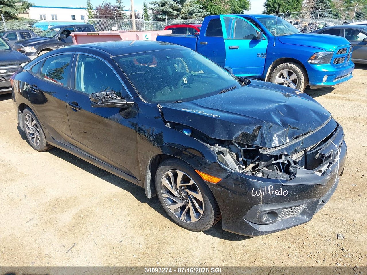 2HGFC2F84HH012090 · 2017 HONDA CIVIC EX