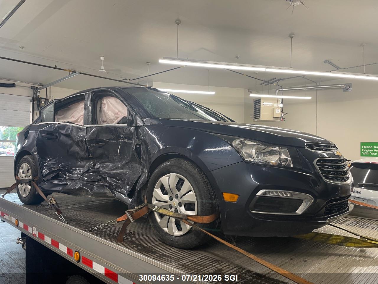 1G1PC5SB0F7125218 · 2015 CHEVROLET CRUZE LT