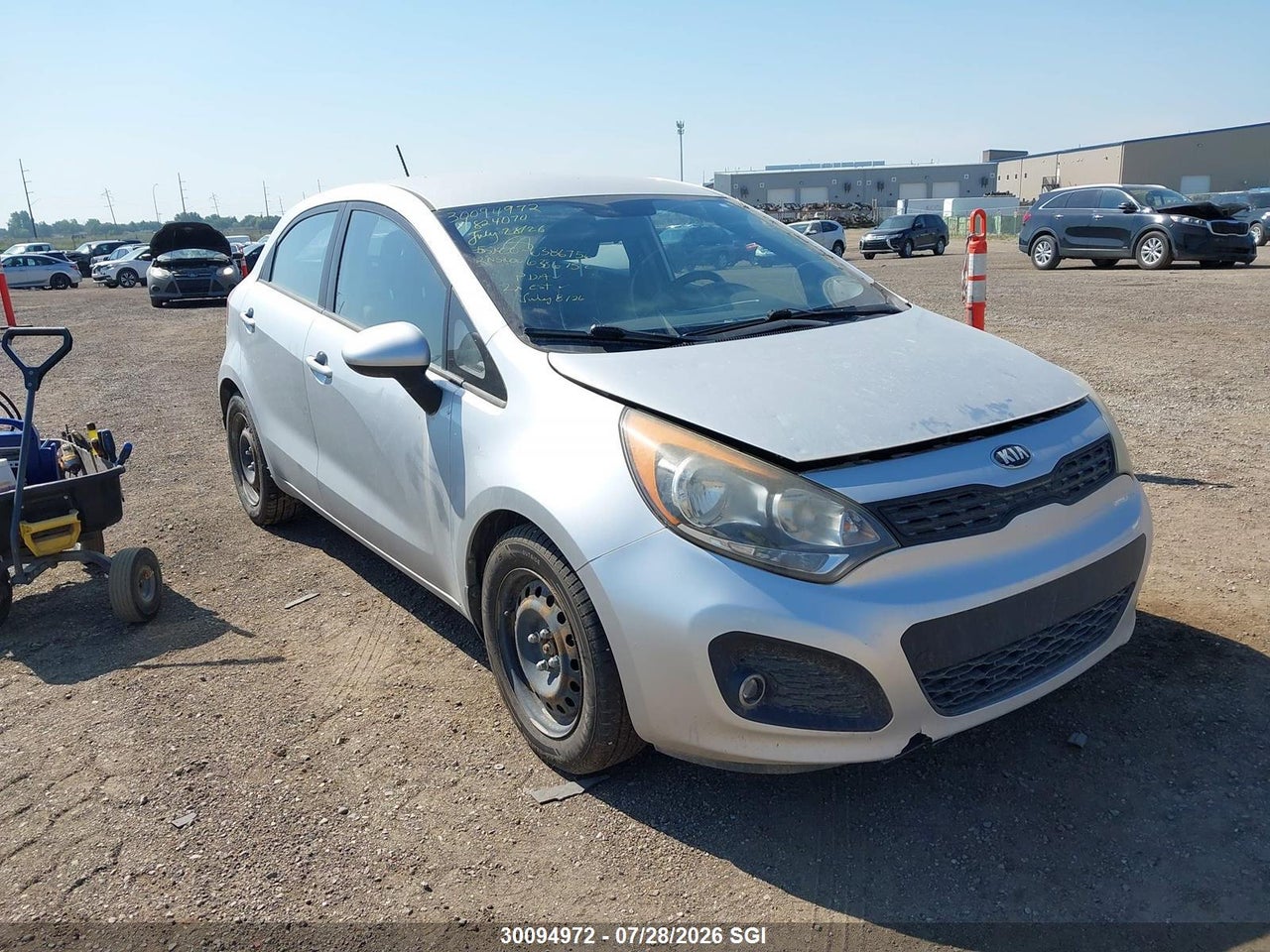 KNADM5A33D6824070 · 2013 KIA RIO LX