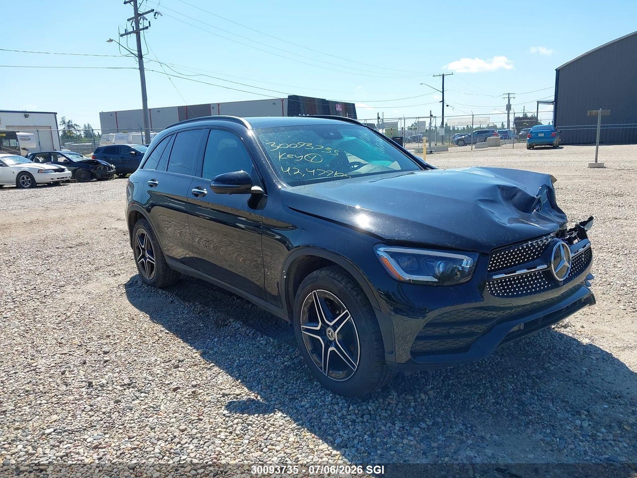 W1N0G8EB5NV334161 · 2022 MERCEDES BENZ GLC 300 4MATIC
