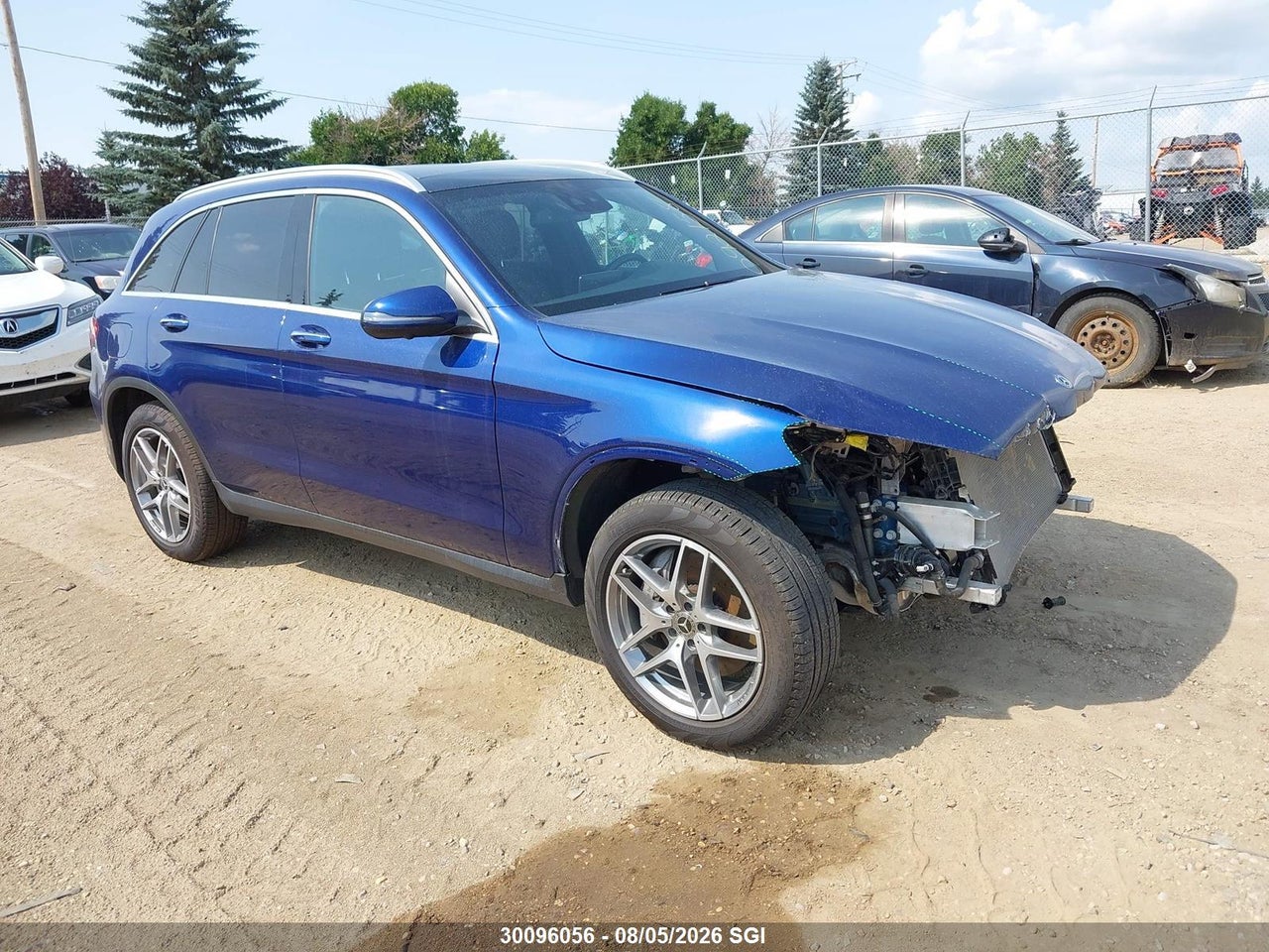 WDC0G4KB9JV092158 · 2018 MERCEDES BENZ GLC 300 4MATIC
