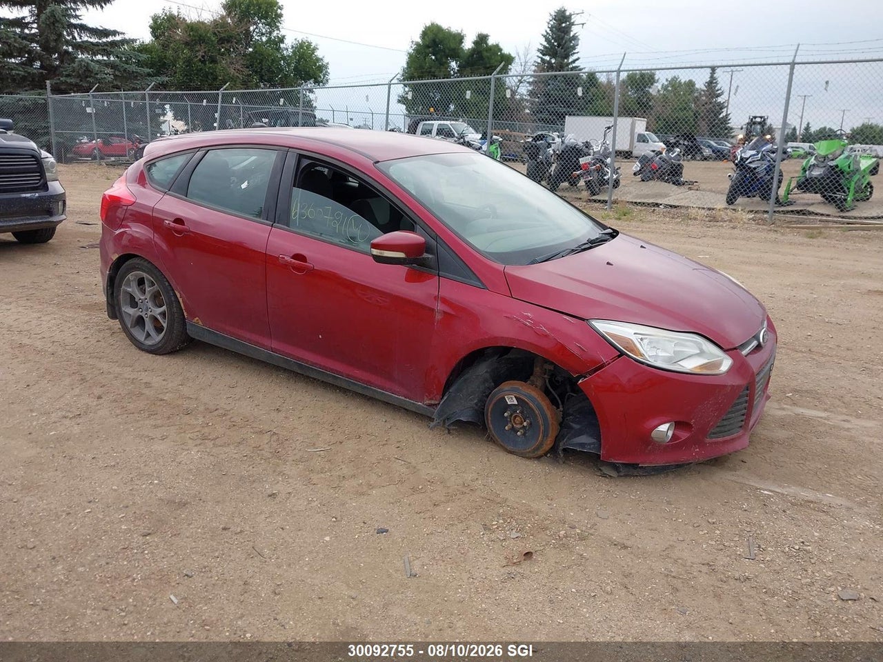 1FADP3K2XDL357158 · 2013 FORD FOCUS SE