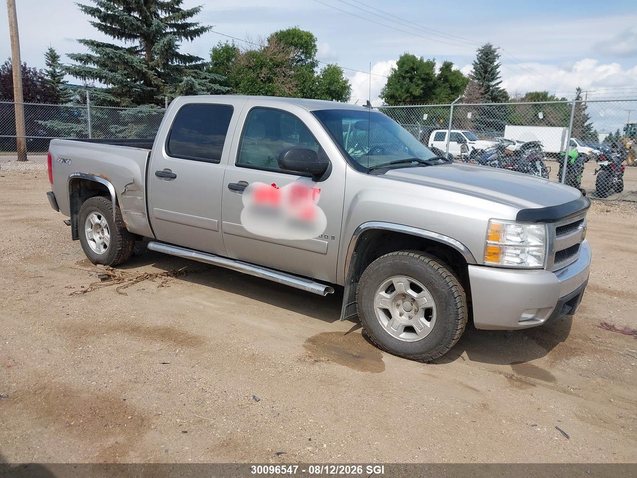 3GCEK13358G234489 · 2008 CHEVROLET SILVERADO K1500