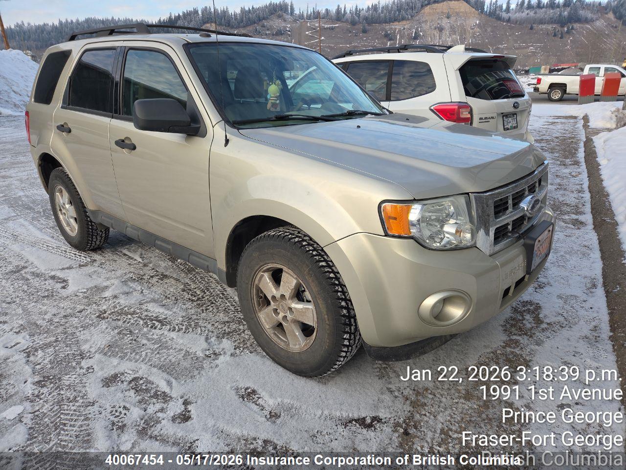 1FMCU9D72AK****** · 2010 FORD ESCAPE XLT