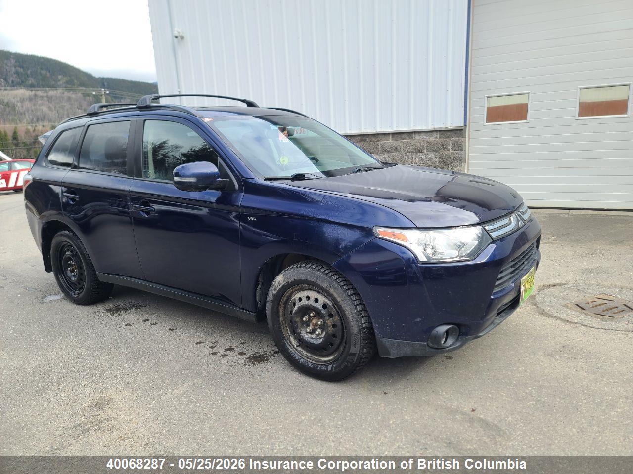 JA4JZ3AX5EZ****** · 2014 MITSUBISHI OUTLANDER SE · 1/12