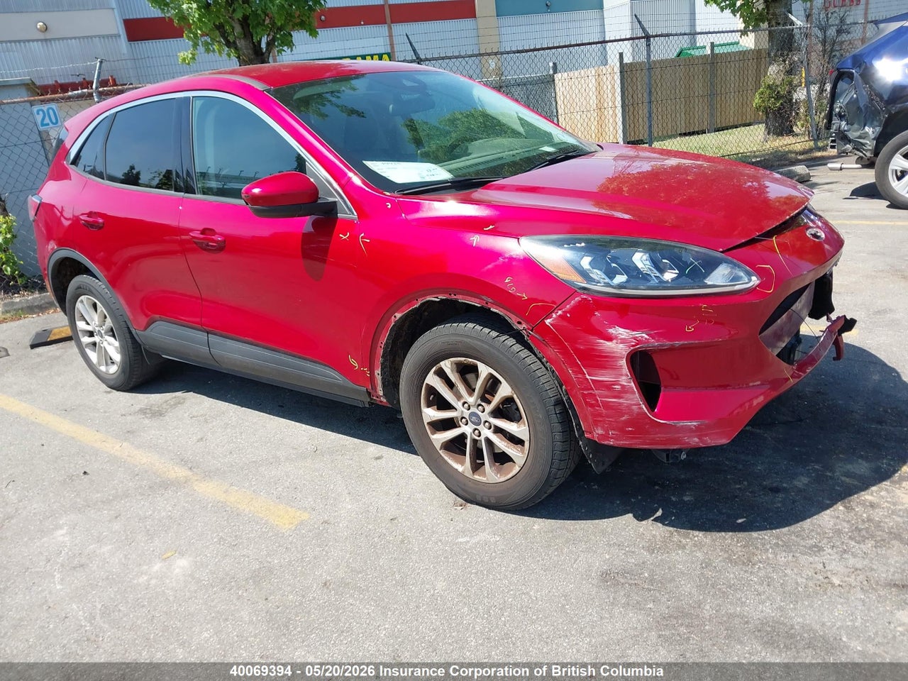 1FMCU9G67MU****** · 2021 FORD ESCAPE SE · 1/12