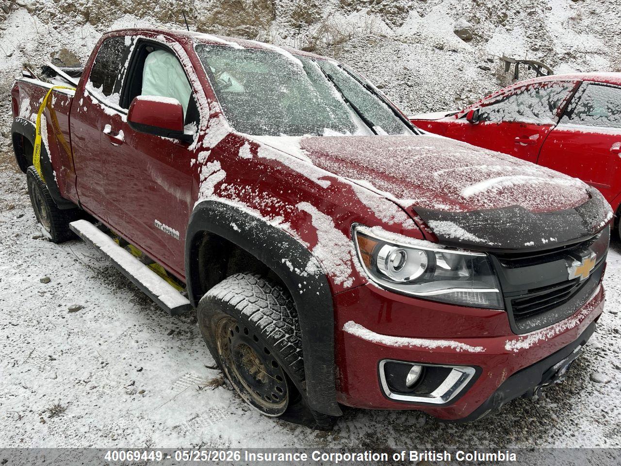 1GCHTDE34G1****** · 2016 CHEVROLET COLORADO Z71