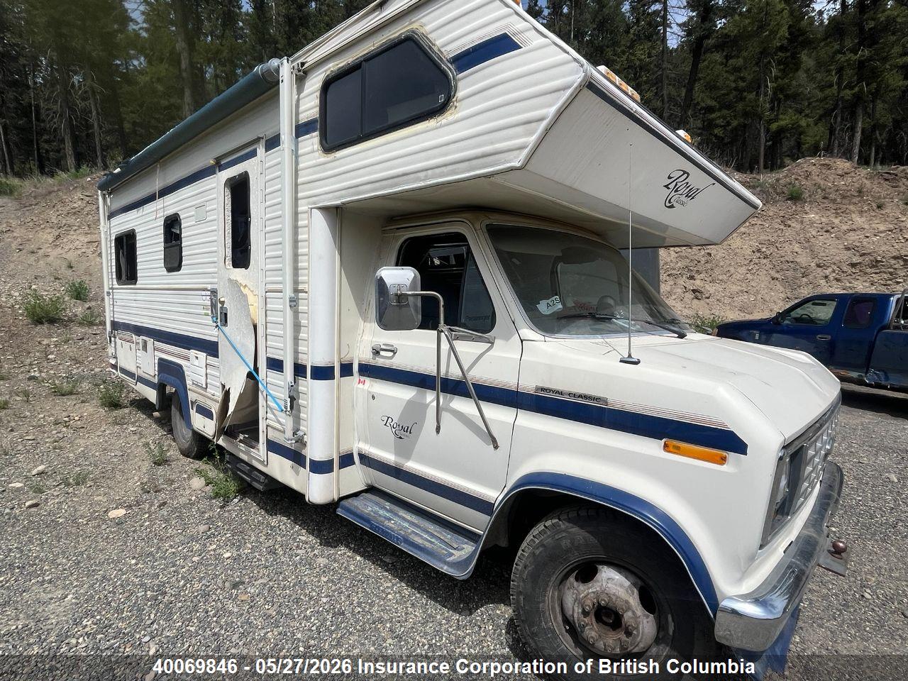 1FDKE30G4KHA36010 · 1989 FORD ECONOLINE E350 CUTAWAY VAN