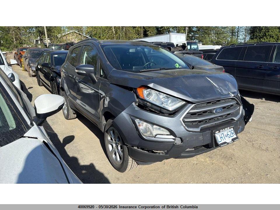 MAJ6P1UL3JC****** · 2018 FORD ECOSPORT SE