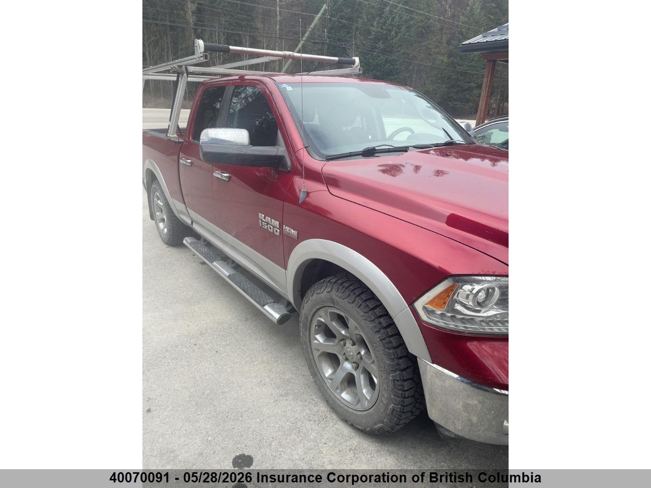 1C6RR7JTXDS****** · 2013 RAM 1500 LARAMIE · 1/12