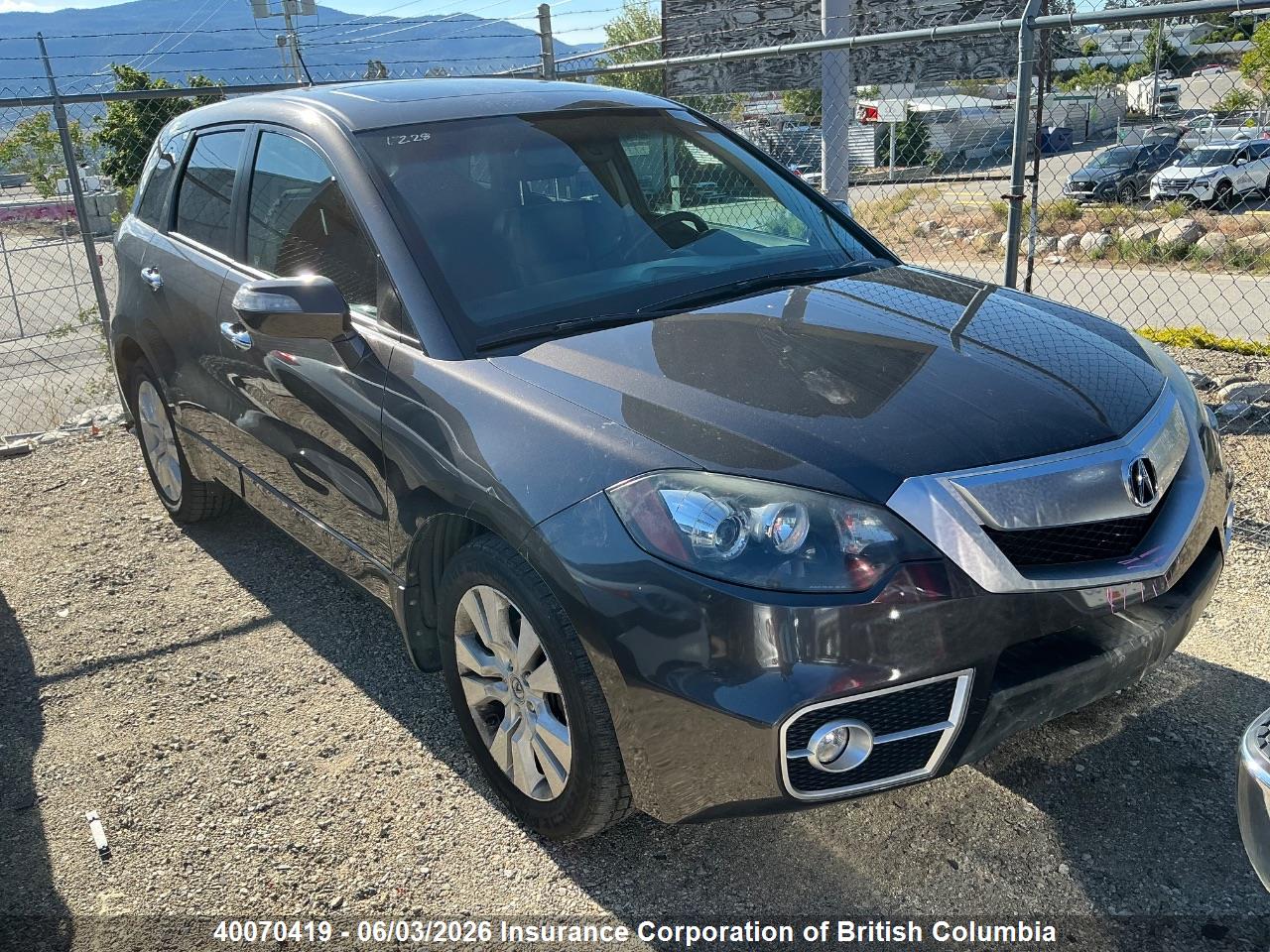5J8TB1H54AA****** · 2010 ACURA RDX · 1/12