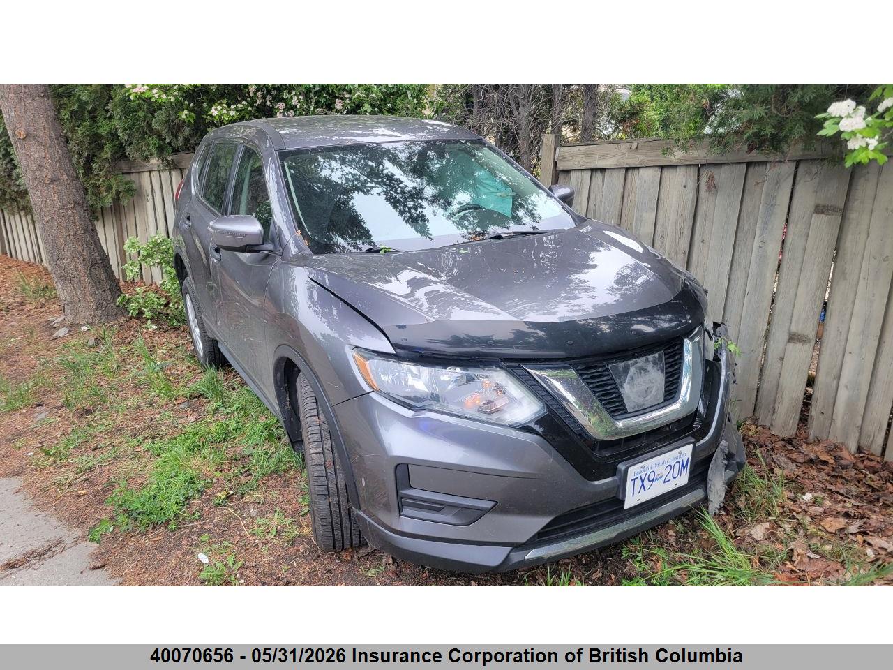 5N1AT2MV0HC****** · 2017 NISSAN ROGUE · 1/12