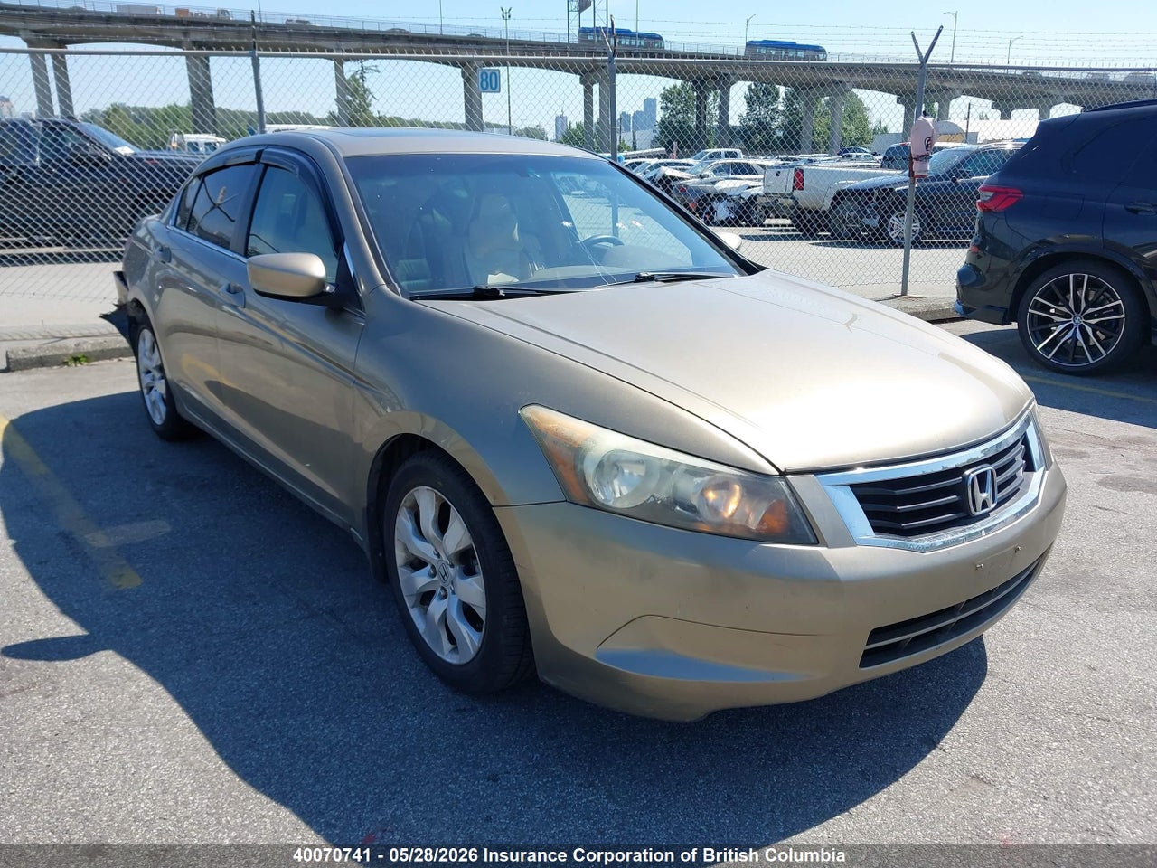 1HGCP26878A****** · 2008 HONDA ACCORD EX-L