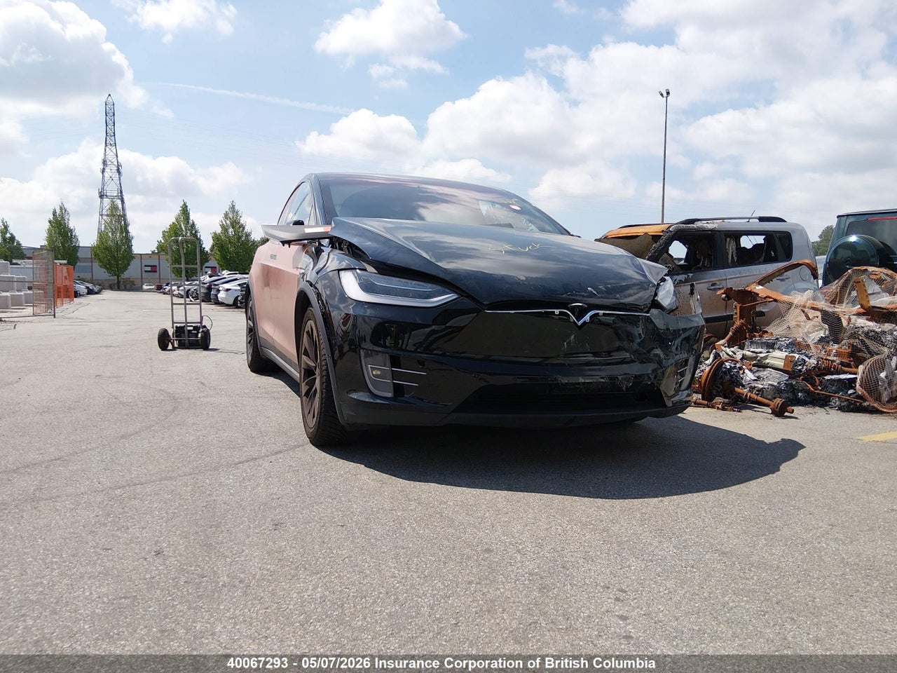 5YJXCBE2XJF105031 · 2018 TESLA MODEL X