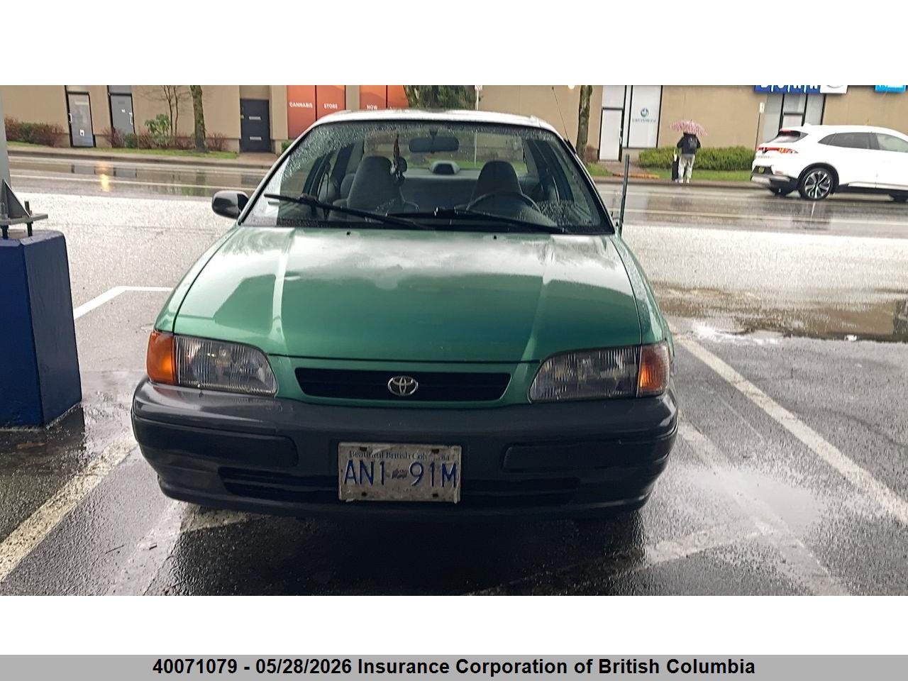 JT2AC51L3V0****** · 1997 TOYOTA TERCEL CE · 1/12