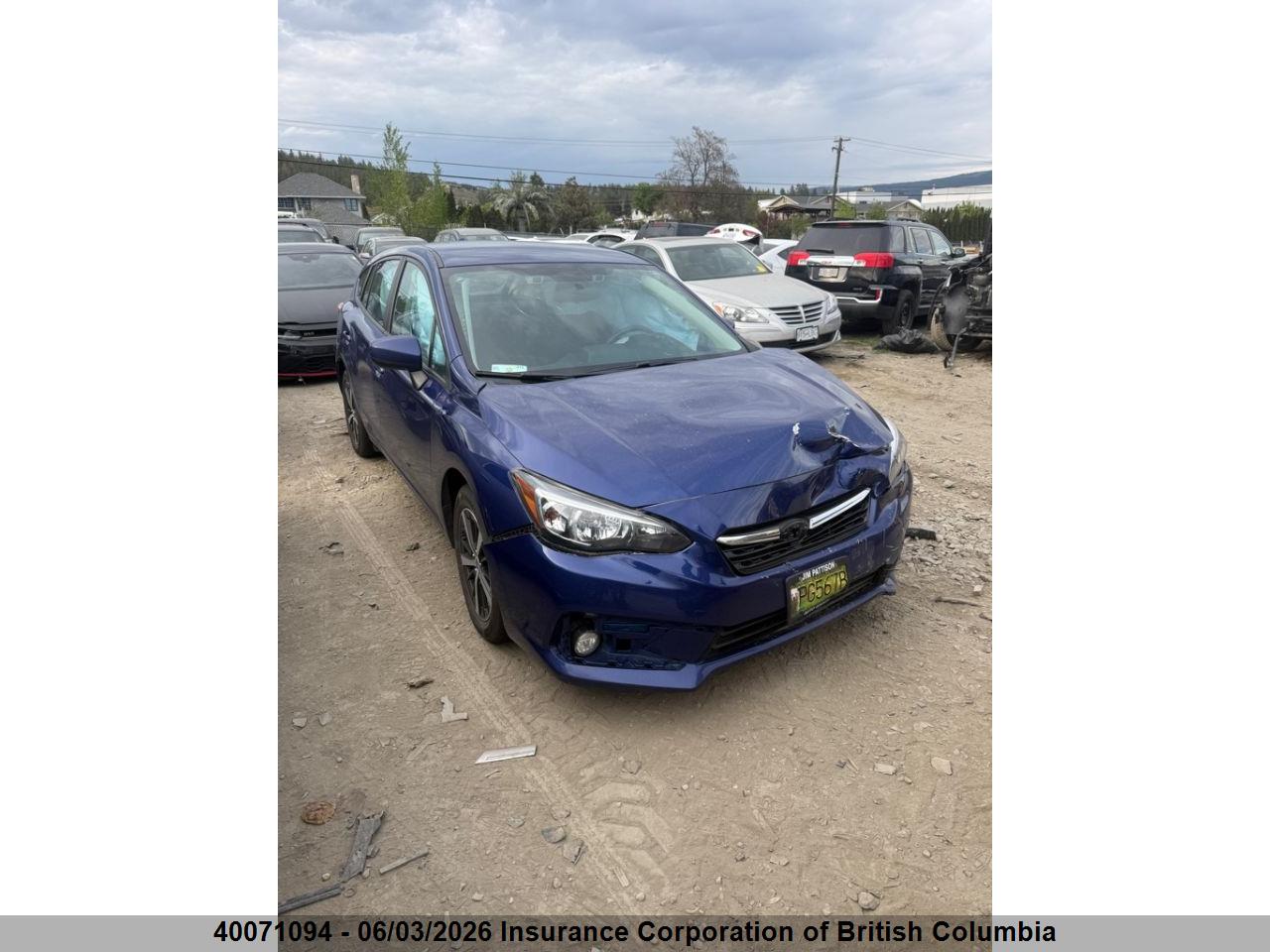 4S3GTAV65N3****** · 2022 SUBARU IMPREZA PREMIUM