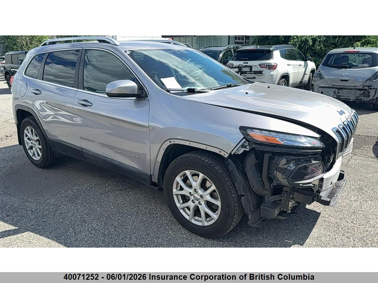 1C4PJMCS4HD****** · 2017 JEEP CHEROKEE NORTH · 1/12