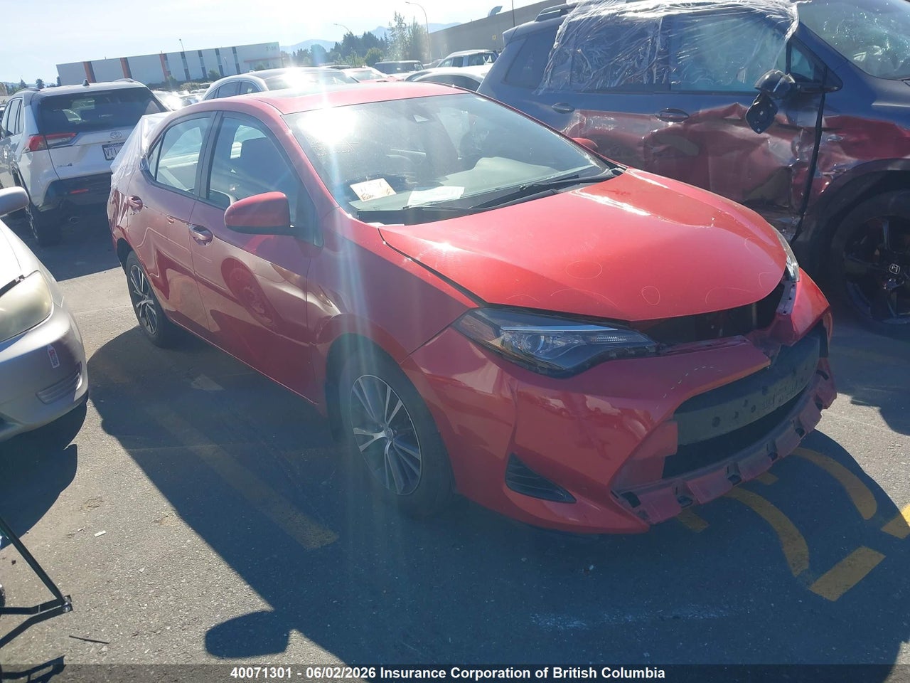 2T1BURHE7HC****** · 2017 TOYOTA COROLLA LE