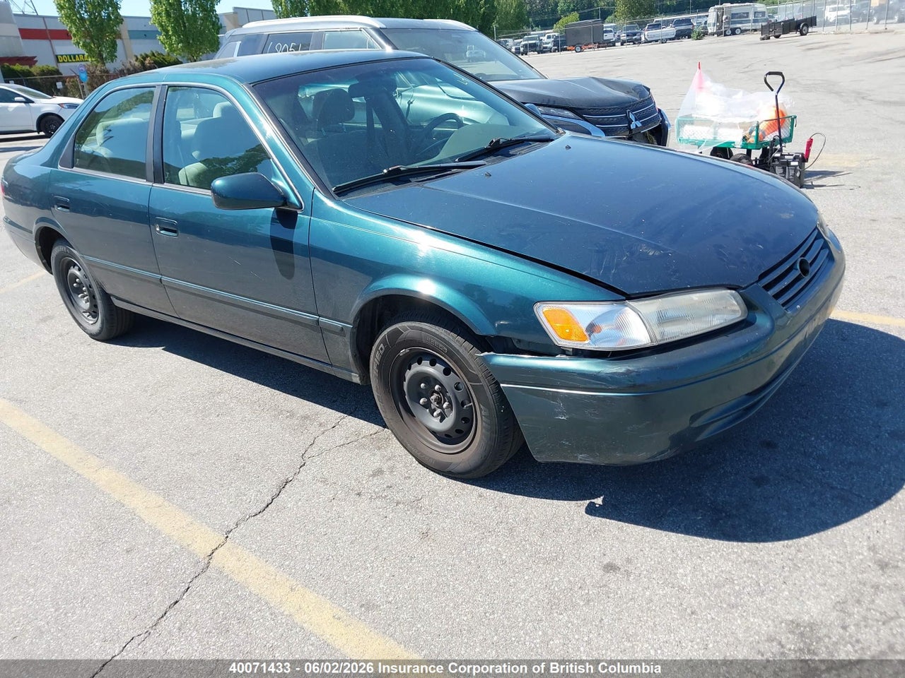 4T1BG22K2VU****** · 1997 TOYOTA CAMRY