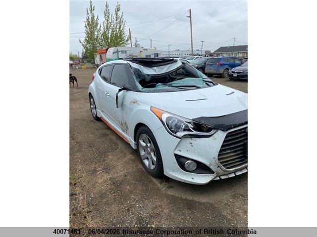 KMHTC6AE1DU127206 · 2013 HYUNDAI Veloster Turbo