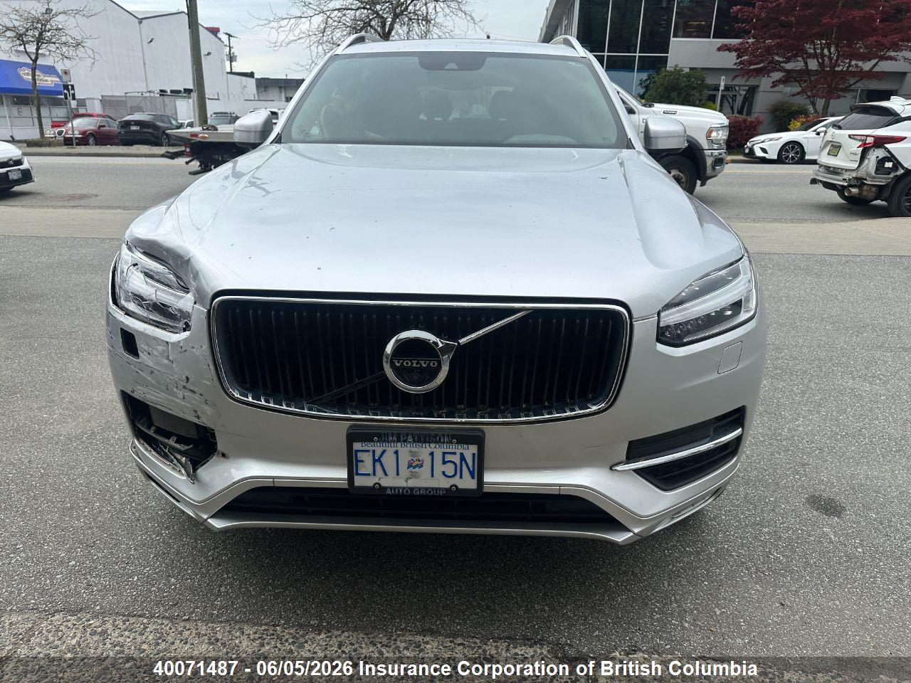 YV4A22PK7H1165340 · 2017 VOLVO XC90