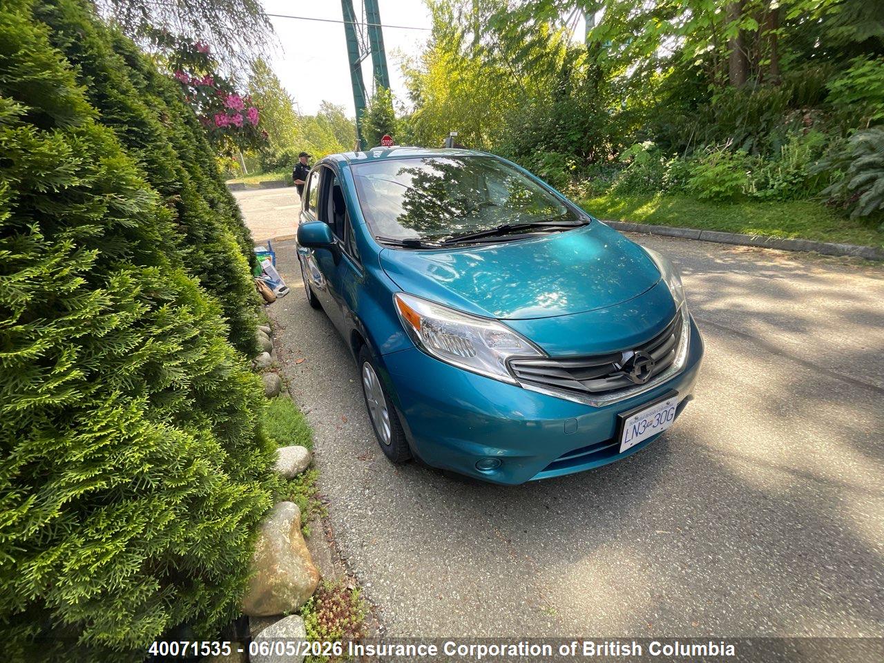 3N1CE2CP8EL421707 · 2014 NISSAN VERSA