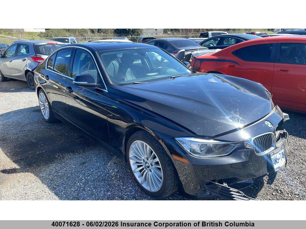 WBA3A5C52CF****** · 2012 BMW 328I · 1/12